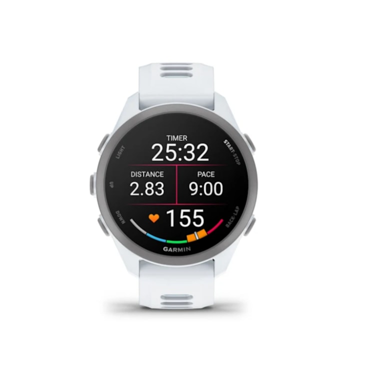 Relógio Monitor Cardíaco Garmin Forerunner 170 Unissex - Marfim/Azul