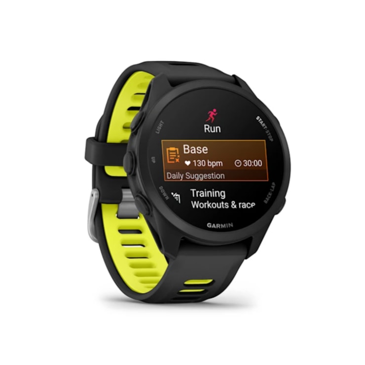 Relógio Monitor Cardíaco Garmin Forerunner 170 Unissex - Preto/Amarelo