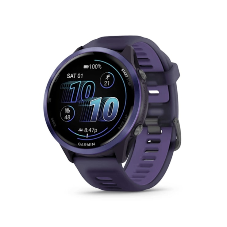 Relógio Monitor Cardíaco Garmin Forerunner 570 Unissex - Roxo
