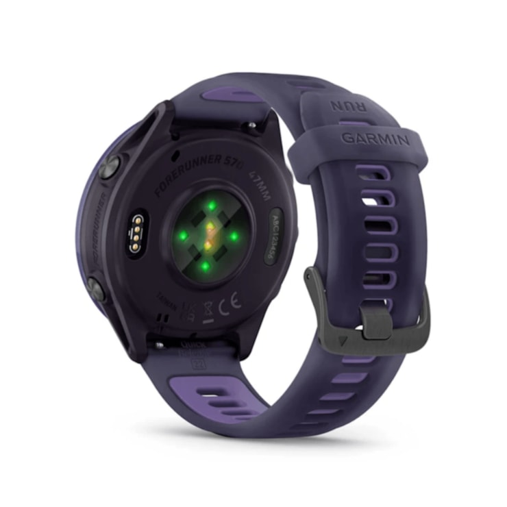 Relógio Monitor Cardíaco Garmin Forerunner 570 Unissex - Roxo