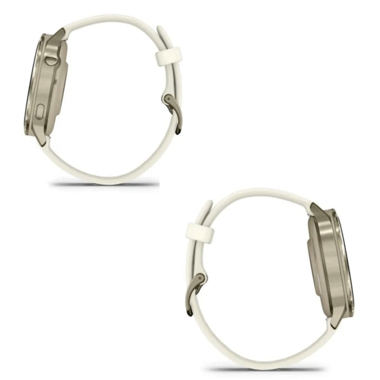 Relógio Monitor Cardíaco Garmin Venu 4 Unissex - Off White