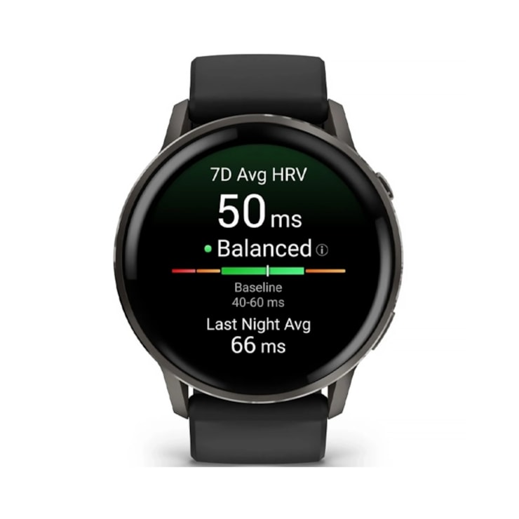 Relógio Monitor Cardíaco Garmin Venu 4 Unissex - Preto