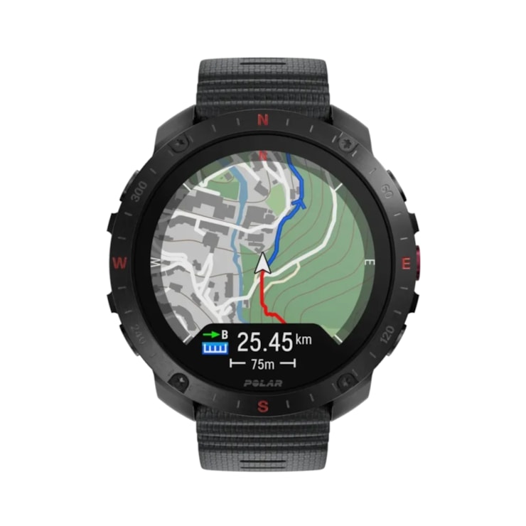 Relógio Monitor Cardíaco Polar Grit X2 Pro Unissex - Preto