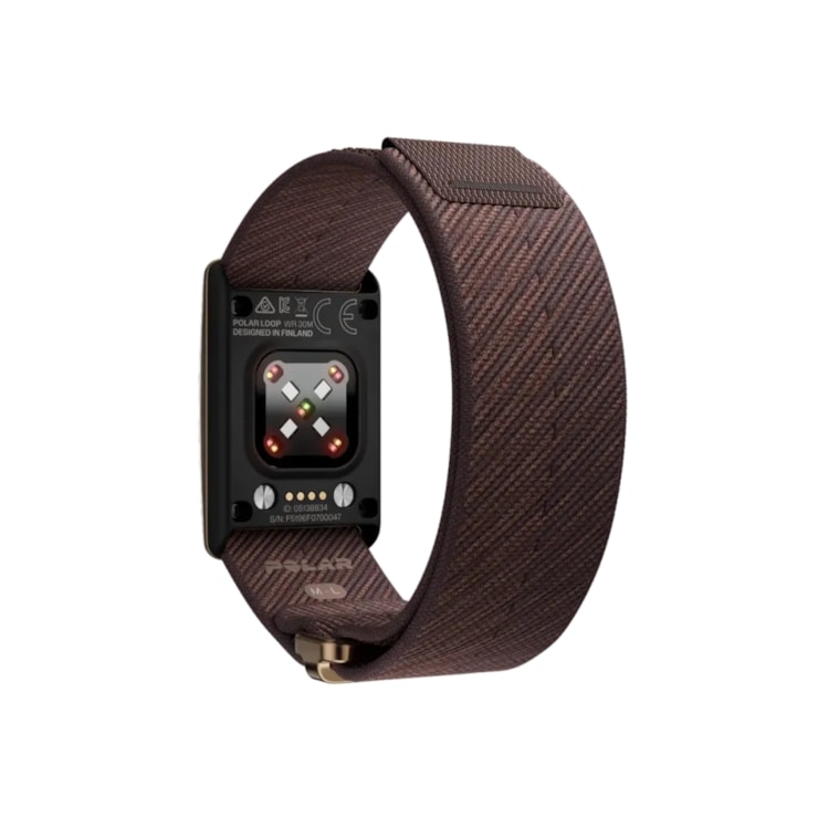 Relógio Pulseira Monitor Cardíaco Polar Loop Gen2 Unissex - Marrom