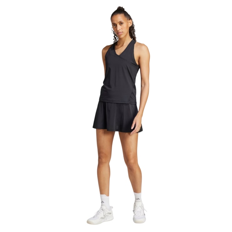 Saia Adidas Tennis Club Climacool Feminina - Preta