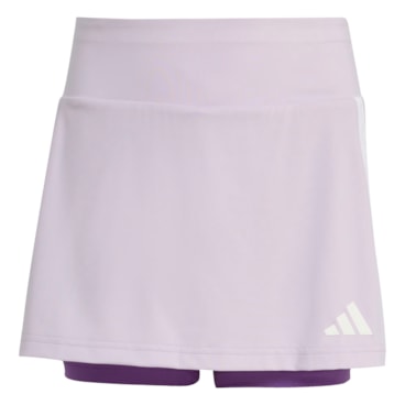 Saia Adidas Train Essentials Três Listras Infantil - Lilás