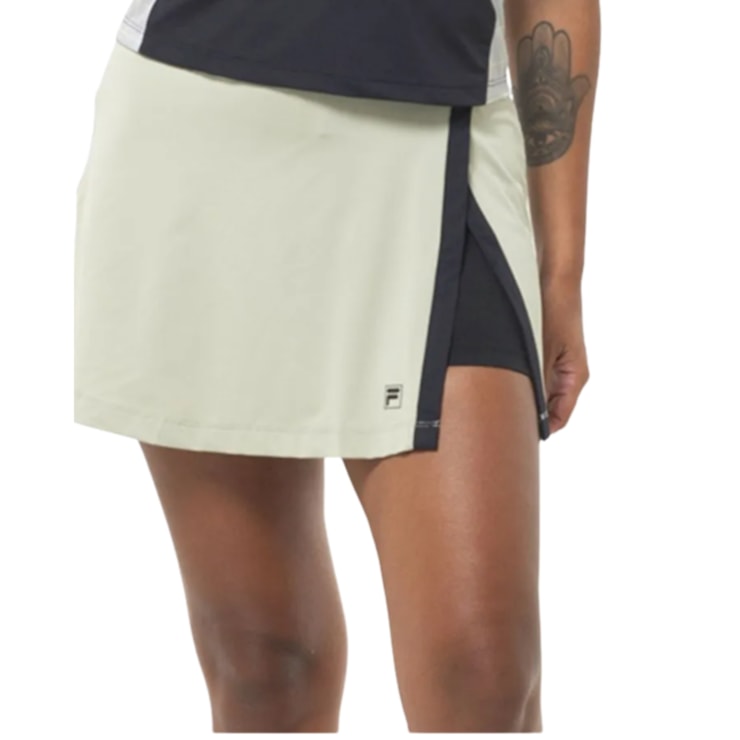 Saia Fila Slit Match Feminina - Verde