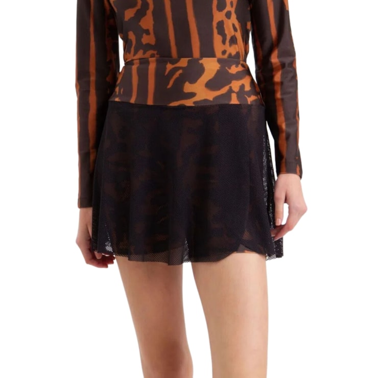 Saia Lauf Estampada Lolitta Feminina - Estampada