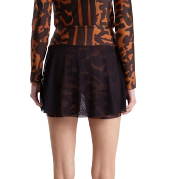 Saia Lauf Estampada Lolitta Feminina - Estampada