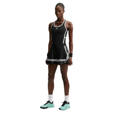 Saia Nike Court Slam USO Feminina - Preto