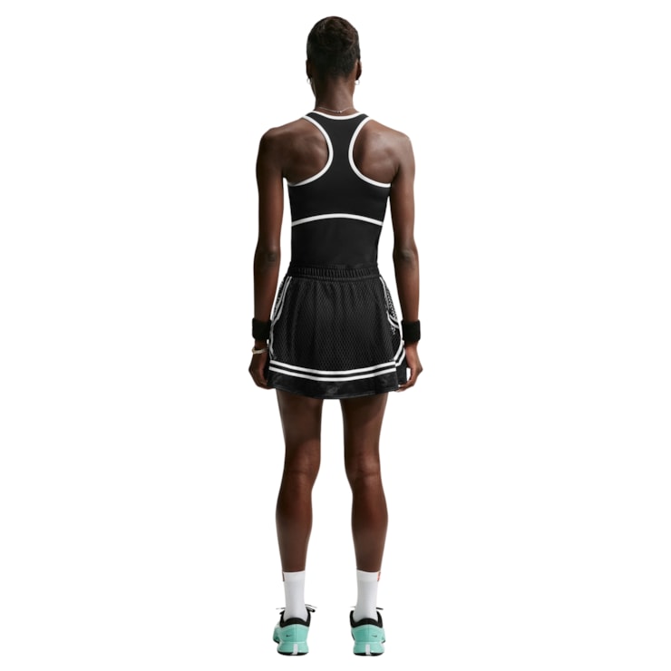 Saia Nike Court Slam USO Feminina - Preto