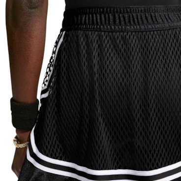 Saia Nike Court Slam USO Feminina - Preto