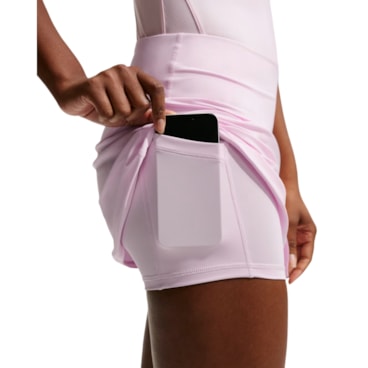 Saia Nike Dri-Fit Victory Straight Feminina - Rosa Claro
