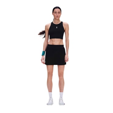 Saia On Court Skirt Split Feminina - Preta