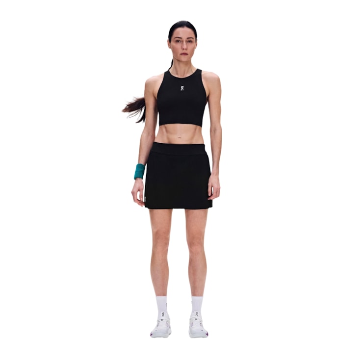 Saia On Court Skirt Split Feminina - Preta