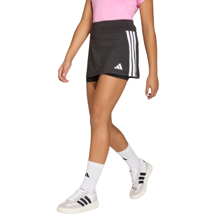 Saia Shorts Adidas Train Essentials Infantil - Preto