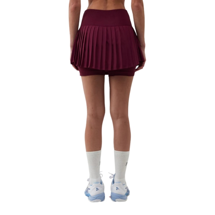 Saia Slyce 2X1 Seaml On Season Ls Feminina - Vinho