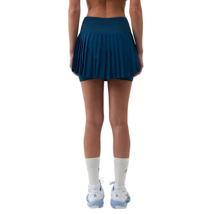 Saia Slyce 2X1 Seamless On Season LS Feminina - Azul