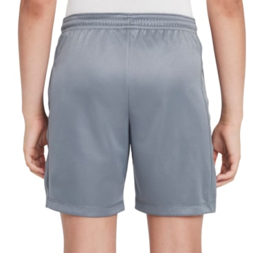 Short Nike Dri-Fit Trophy 23 Infantil - Cinza