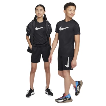 Short Nike Dri-Fit Trophy 23 Infantil - Preto