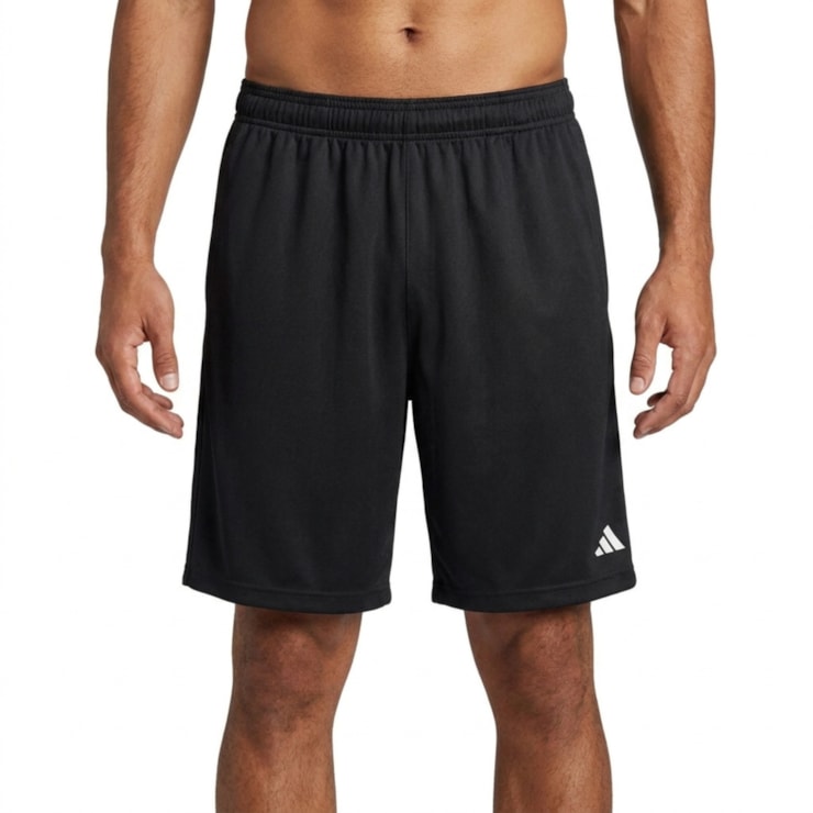Shorts Adidas 3 Listras Masculino - Preto