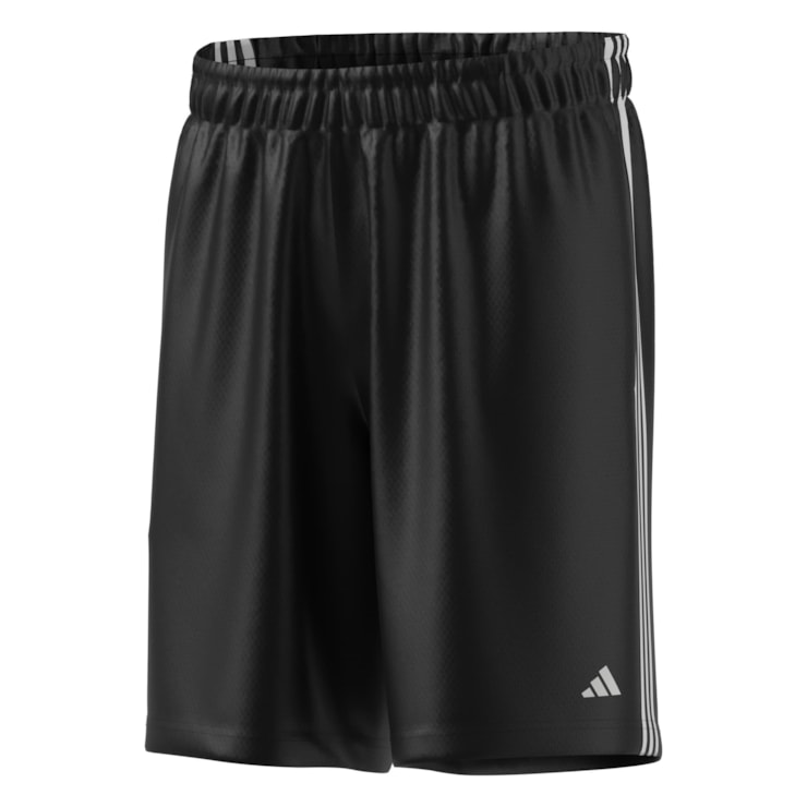 Shorts Adidas 3 Listras Masculino - Preto