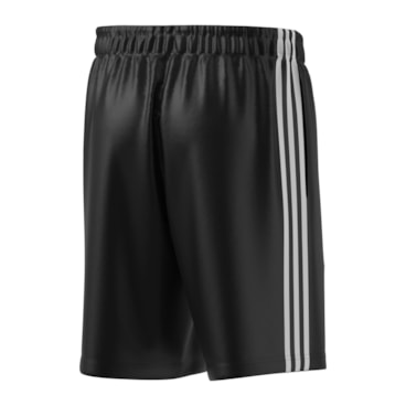 Shorts Adidas 3 Listras Masculino - Preto