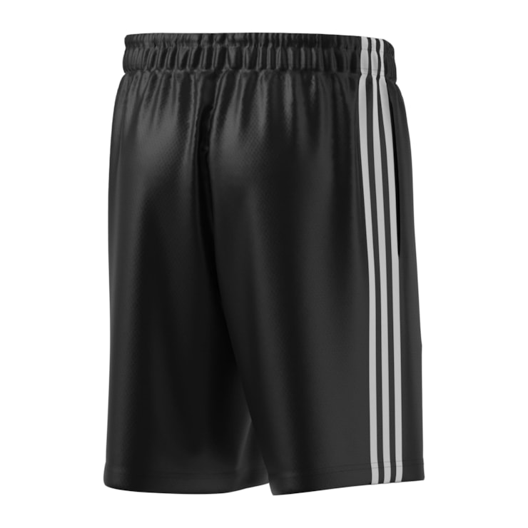 Shorts Adidas 3 Listras Masculino - Preto