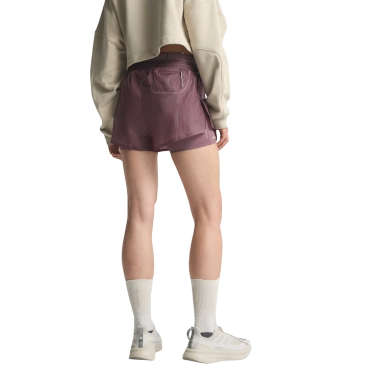 Shorts Adidas Adi365 2 In 1 H.Koumori Feminino - Roxo