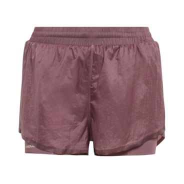 Shorts Adidas Adi365 2 In 1 H.Koumori Feminino - Roxo