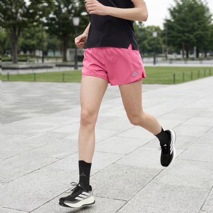Shorts Adidas Adi365 Essentials 2 In 1 Feminino - Rosa