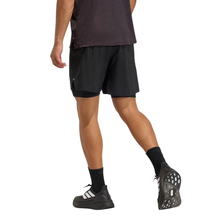 Shorts Adidas Adi365 Essentials 2 In 1 Masculino - Preto