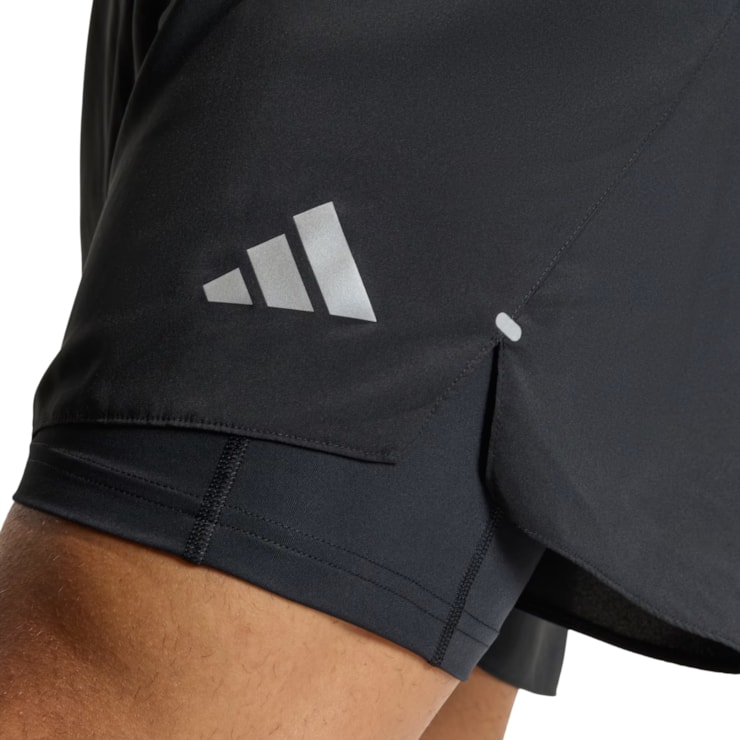 Shorts Adidas Adi365 Essentials 2 In 1 Masculino - Preto