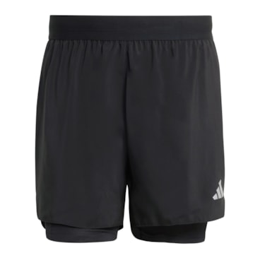 Shorts Adidas Adi365 Essentials 2 In 1 Masculino - Preto