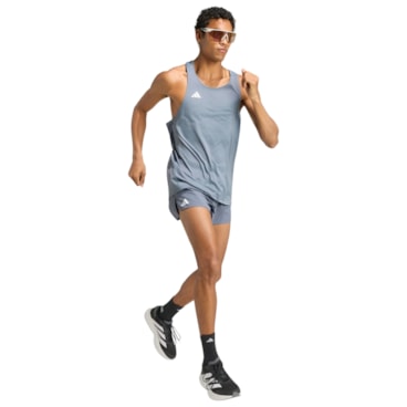 Shorts Adidas Adizero Essentials Masculino - Cinza