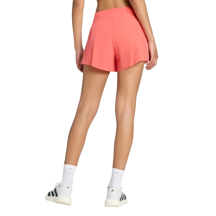Shorts Adidas Adizero Pro Com Bolsos Feminino - Rosa