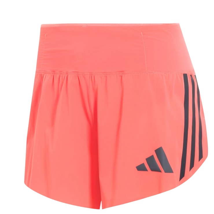Shorts Adidas Adizero Pro Com Bolsos Feminino - Rosa