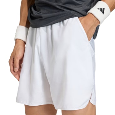 Shorts Adidas Club Graph 7 Pol Masculino - Branco
