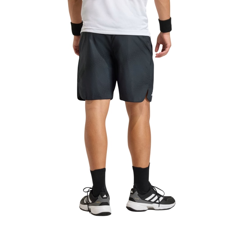 Shorts Adidas Club Tennis Graph 7 Pol Masculina - Grafite