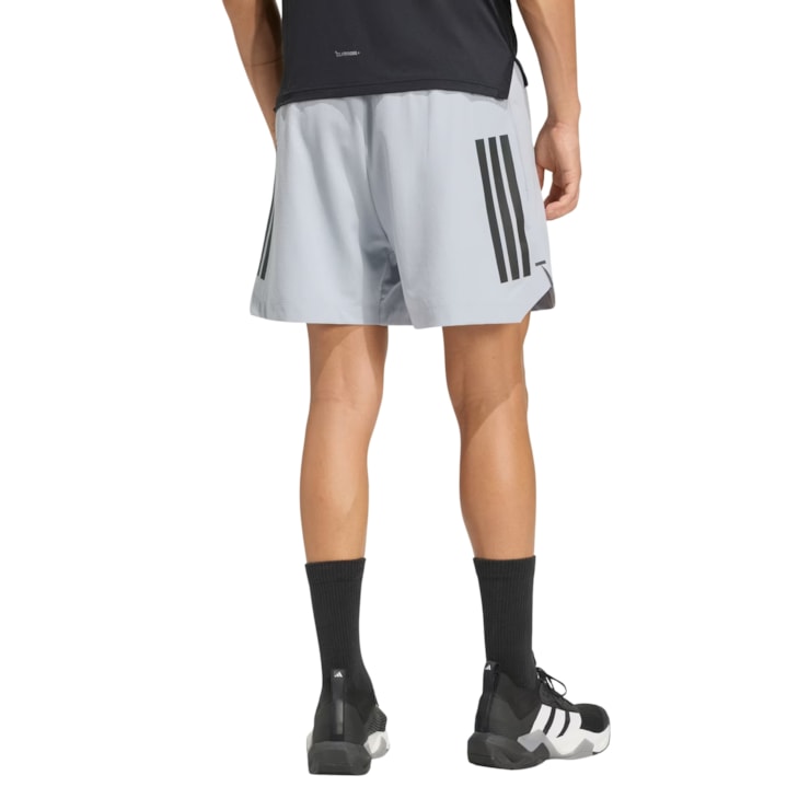Shorts Adidas D4T Power Primelift 5 Pol Masculino - Cinza