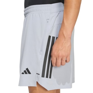 Shorts Adidas D4T Power Primelift 5 Pol Masculino - Cinza