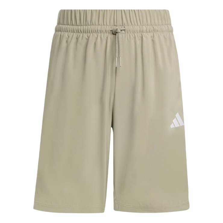 Shorts Adidas Essentials Climacool 3 Listras Infantil - Caqui
