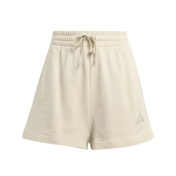 Shorts Adidas Moletinho All Szn Feminino - Bege