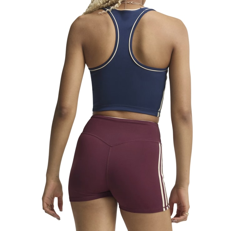 Shorts Adidas Originals Superstar Sport  3 Pol Feminino - Bordô