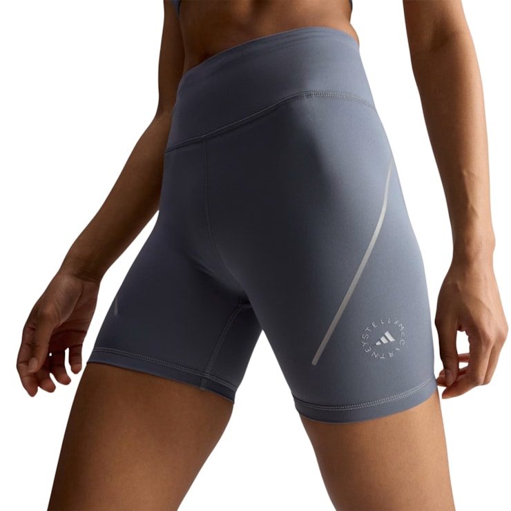 Shorts Adidas Run Stella Mccartney Feminino - Cinza