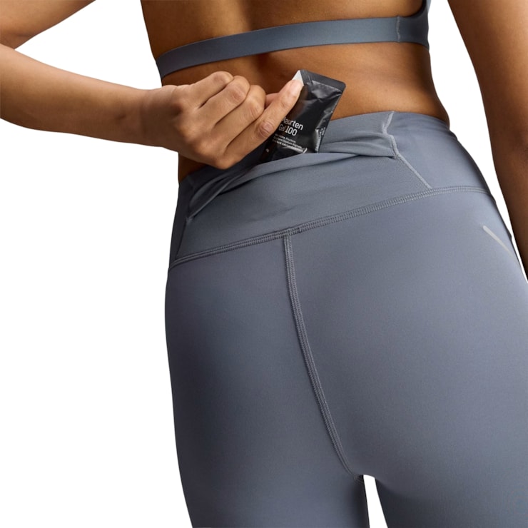 Shorts Adidas Run Stella Mccartney Feminino - Cinza