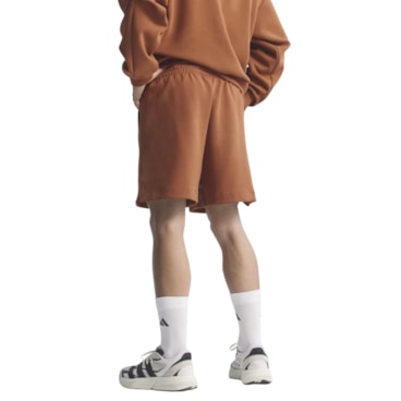 Shorts Adidas Soft Lux Masculino - Marrom