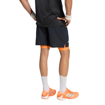 Shorts Adidas Tight Climacool 2 In 1 Masculino - Preto
