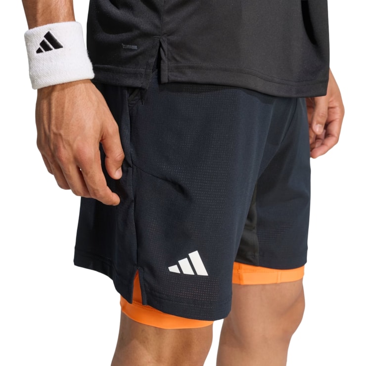 Shorts Adidas Tight Climacool 2 In 1 Masculino - Preto