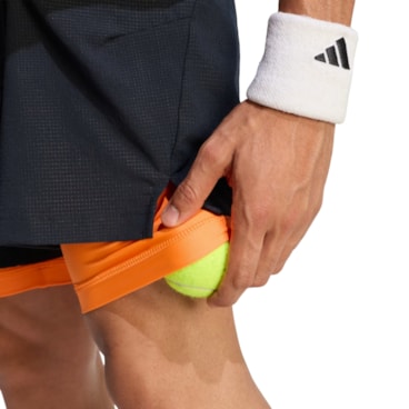 Shorts Adidas Tight Climacool 2 In 1 Masculino - Preto
